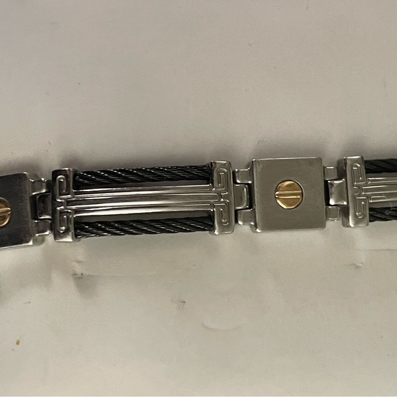 Men’s Cable Link Bracelet - Picture 4 of 4